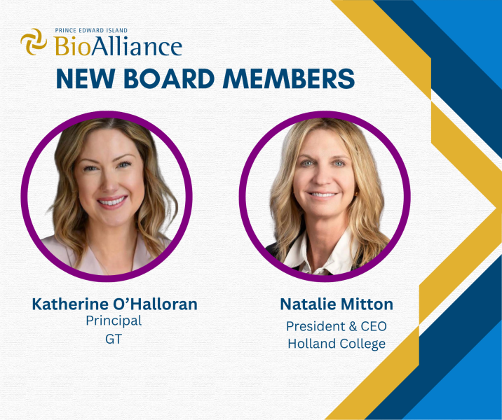 New Members Join the PEI BioAlliance Board of Directors 1